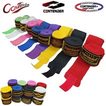 컨텐더 복싱 격투기 권투 면 핸드랩 붕대, 검정