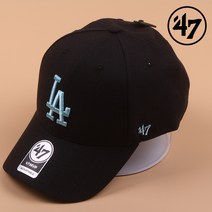 47브랜드 MVP LA다저스 블랙 형광블루로고