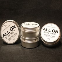 ALL ON 화이트라벨 베이직 고체 왁스 100g [원목 도마용] [원목 가구용] [원목 장난감용]