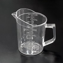 주방애몰 PC 계량컵 투명 계량용품 베이킹 국산 비커, 500ml