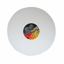 문구랑만들기랑 캔버스천액자 캔버스액자 그리기액자 천액자 캔버스 면천 30cm 원형