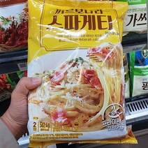 요리하다 까르보나라 스파게티 562.4g, 아이스팩 포장