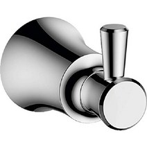hansgrohe 한스그로헤 후크 매트블랙, 2.25 인치, 로브 후크, Chrome
