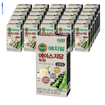 베지밀 에이스 저당 당뇨 두유, 64개, 190ml