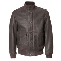 CORNELIANI 꼬르넬리아니 다크브라운 스웨이드 셔링 봄버 자켓 CR8LERP05 - 다크 브라운