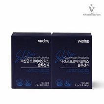 비타민하우스 낙산균 프로바이오틱스 솔루션4 30포 2박스, 단품, 단품