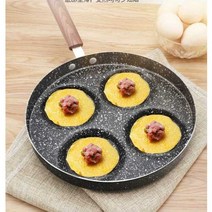 베이킹팬 아이들간식용 국화빵틀 간식 스낵 국화 베이, (특대형스타일)7공오믈렛팬+실리콘오일브러시