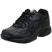 미국발송 스케쳐스 Skechers 여성용 워크 릴렉스 핏: Felton - Albie SR 신발 블랙. 7.5