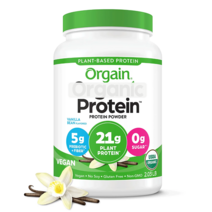 ORGAIN 오가인 비건프로틴 파우더 식물성단백진 저탄고지 글루텐프리 바닐라맛, 1개, 기본