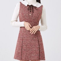 [로엠] 카라탈착 트위드 원피스* RMOWA1CR11