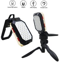 디제이디 LED 자석 충전식 랜턴 손전등 후레쉬 작업등, 1개, 랜덤