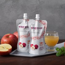 문경 사과즙 엑기스 꿀부사 사과주스 착즙주스 무색소 무첨가 사과농축액 건강즙 선물세트 펙틴 비타민C 추천, 3세트, 120ml x 20개