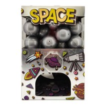 캡슐뽑기 가챠머신 문방구 사탕 장난감 뽑기 오락실, 크라프트지 원색 65mm +캡슐