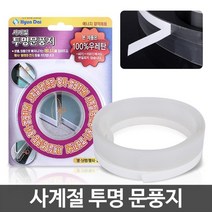 빌딩 현관양문 바람차단 문풍지 2개 현관문바람막이, 365일투명문풍지