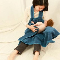 앞치마형 아기 목욕 타월 1P 베이비 신생아 유아 수건 출산선물 육아용품, 벤타샵네이비, PHS_ 본상품선택