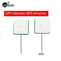 GPS GLONS BDS GNSS 내부 활성 안테나 42dbi 고 이득 u.fl ipx ipex 인터페이스 저전력 내장 세라믹, 03 10CM Cable