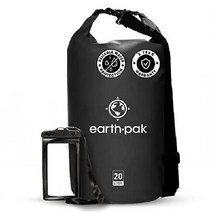 Earth Pak 등산 배낭 백팩 하이킹 여행 빽패킹 캠핑 경량 방수 가방 스포츠, Schwarz 블랙