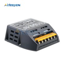 태양광 충전 컨트롤러 DC 12V/24V 20A 솔라 레귤레이터 안전 보호 패널 배터리, 한개옵션0