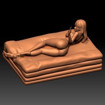 레이저 다용도 cnc 조각기 STL 형식의 여성 파일 CNC 및 3D 프린터 용 모델, 한개옵션0