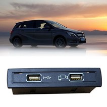 X1PCS A1728201600 메르세데스 A200 B200 CLA200 GLA200 CLS GLE43 USB 허브 통합 라인 인터페이스 용 플러그 CARPLAY, 한개옵션0