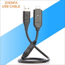 Zhenfa-디지털 카메라 데이터 케이블 충전 삼성 ES65 ES70 PL100 PL120 PL150 ST200 WB700 WB600 WB650 충전선, [01] 05m, [01] cable