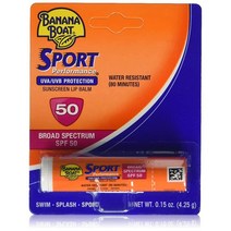 바나나보트 스포츠 선스크린 립밤 Banana Boat Sport Sunscreen Lip Balm Spf 50 0.15oz(4.25g)6개, 6개, 4.25g