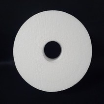 디케이아트 쉬폰 시폰 케익 스티로폼 모형 높이8cm, 1호-지름15cm