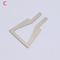 수작업 공구 수공구 패브릭 로프 가죽용 전기 히팅 나이프 커터 블레이드 4 가지 스타일, 03 C Style