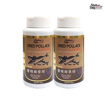 알파독 [펫 파라다이스]파우더시리즈 황태100g x2개 간식 영양제, 2개, 100g