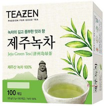 SBD_티젠 제주녹차 녹찻잎 작설차 티백 유기농 1.2gx100개 마시는차_sbd