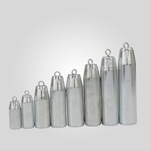 한세인 다운샷 봉돌 강철추 회전고리, 1개