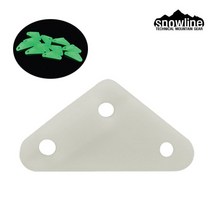 [스노우라인] 야광 삼각스토퍼 - 야간캠핑 사고방지 텐트소품