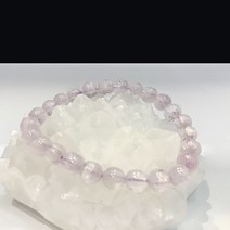 천연 원석 애정운 인간관계운 연핑크 쿤자이트 팔찌 9.3mm