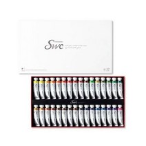 미술용품 신한)SWC 수채화물감 32색(15ml Tubes) 수채화물감-2802EA, 본상품선택