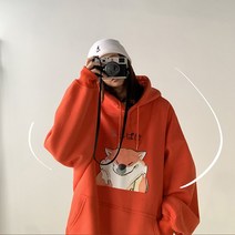 레글런코트 클레이 인하여 블루 맨투맨 여성 트렌드 겨울 가을 OVERSIZE 프렌치 커플룩 보이핏 볼륨 3835351371