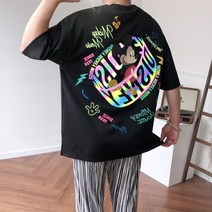 디즈니 미키마우스 스카치 오버핏 반팔 티셔츠 4color