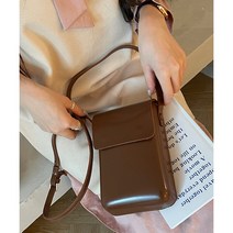 디아더컬러 여성 고퀄리티 레더 스퀘어 미니백