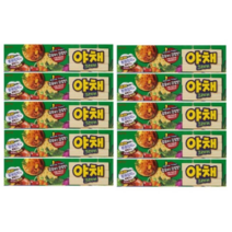 롯데제과 야채 크래커, 83g, 10개