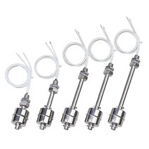 레벨컨트롤러 센서 수위센서 변위센서 수위조절센서 유속계 스테인레스 스틸 플로트 스위치 탱크 액체 수위 센서 더블 볼 플로트 스위치 탱크 풀 유량 센서 컨트롤러 센서, 150mm