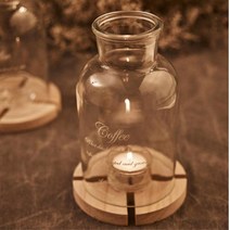 향초케이스 유리병 티라이트캔들홀더 2p 양초난로 촛대오브제 향피우기 센스있는결혼선물, M
