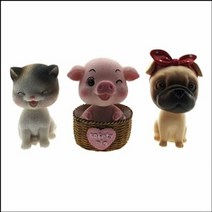 흔들이 인형 불독, 단품