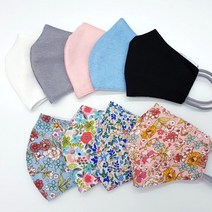 풍기인견 성인 마스크 메쉬소재 안감 통기성 굿, 개당-진그레이