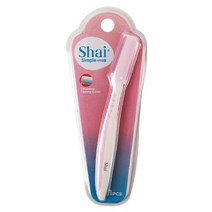 휴대성 안전성 고려하여 설계 일자형 눈썹 면도기 5개, 없음