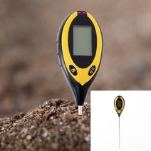 디지털 4IN1 토양 수분측정기 PH농도계 수분검사 물의경도측정 수질PH측정기 수분측정방법 비저항계 사무실가드닝 토양오염측정