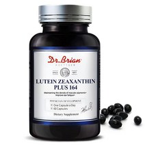 닥터 브라이언 아이 비타민 루테인 및 제아잔틴 캡슐 루테인 보충제 루테인 16mg 제아잔틴 4mg 아스티아잔틴 5mg 비타민, Lutein & Zeaxanthin