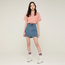 베이직 워싱 반팔 티 5color