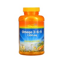 톰슨 오메가 3 6 9 피쉬오일 비타민E 1200 mg 소프트젤 120정