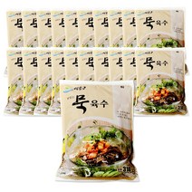 벅스웨이 맛있는 묵육수, 20개