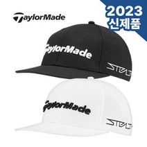 [] [23년신상]테일러메이드 TOUR FLATBILL STEALTH2 스냅백 골프모자(T, 선택:블랙