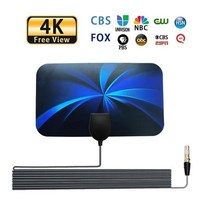 디지털 tv 신호 수신기 uhd 안테나 증폭기 부스터 장거리 수신 가있는 마일, 01 blue antenna